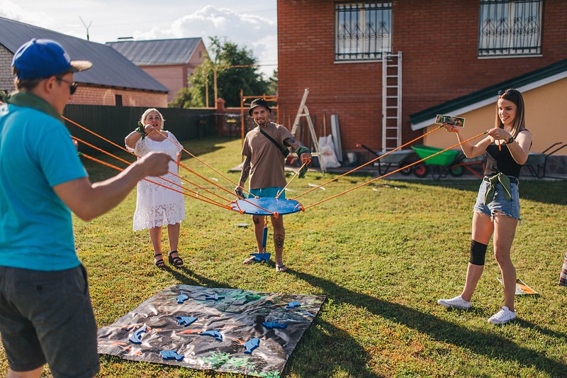 Коллектив компании отмечает День строителя в Madrid