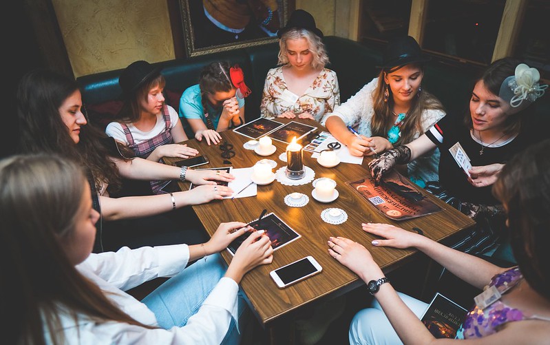 Хэллоуинская вечеринка с мистической атмосферой в Madrid