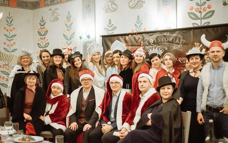 Тимбилдинг-активности на корпоративе на Новый год в Madrid