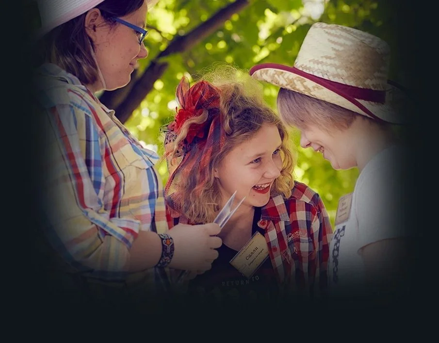 Live quest in the children's camp in Madrid.